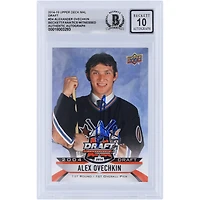 V106832 Casquettes Alexander Ovechkin Washington Capitals Autographiée 2014-15 Upper Deck NHL Draft Redemption #D-4 Beckett Fanatics Witnessed Authenticated 10 Card Alexander Ovechkin AUT UPD TRADING CARDS 45831 AUTTRC CA01HK5033 #43