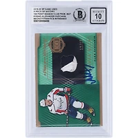 Alexander Ovechkin Washington Capitals Autographed 2019-20 Upper Deck SP 100 Point Season GU Relic #100-AO #12/15 Beckett Fanatics Witnessed Authenticated 10 Card