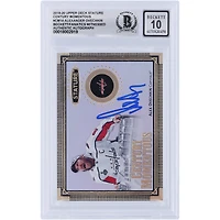 Alexander Ovechkin Washington Capitals Autographié 2019-20 Upper Deck Stature Century Momentous #CM-14 Beckett Fanatics Witnessed Authenticated 10 Card
