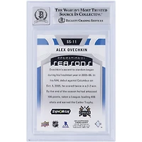 Alexander Ovechkin Washington Capitals Autographed 2019-20 Upper Deck Synergy Sensational Seasons #SS-11 Beckett Fanatics Witnessed Authenticated 9/10 Card