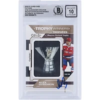 Alexander Ovechkin Washington Capitals Autographed 2020-21 O-Pee-Chee Maurice Richard Patch Relic #P-26 Beckett Fanatics Witnessed Authenticated 10 Card