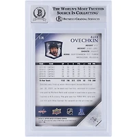 Alexander Ovechkin Washington Capitals Autographié 2020-21 Upper Deck Extended Series '05-06 Upper Deck Tribute #T-70 Beckett Fanatics Witnessed Authenticated / Card