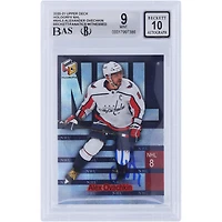 Alexander Ovechkin Washington Capitals Autographed 2020-21 Upper Deck Extended Series HoloGrFX #NHL-5 Beckett Fanatics Witnessed Authenticated 9/10 Card