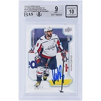 Alexander Ovechkin Washington Capitals Autographed 2020-21 Upper Deck Extended Series #PP-6 #/1000 Beckett Fanatics Witnessed Authenticated 9/10 Card