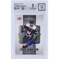 Alexander Ovechkin Washington Capitals Autographed 2020-21 Upper Deck Extended Series Ovation #O-1 Beckett Fanatics Witnessed Authenticated 9/10 Card
