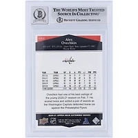 Alexander Ovechkin Washington Capitals Autographed 2020-21 Upper Deck Extended Series Ultimate Victory #UV-3 Beckett Fanatics Witnessed Authenticated / Card