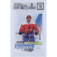 Alexander Ovechkin Washington Capitals Autographed 2020-21 Upper Deck Synergy Exceptional Stars #ES-15 #/749 Beckett Fanatics Witnessed Authenticated / Card