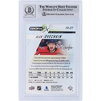 Carte autographiée 2020-21 Upper Deck Synergy FX #FX-27 #/749 Beckett Fanatics Witnessed Authenticated 9/10 des Capitals de Washington