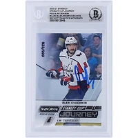 V106832 Casquettes Alexander Ovechkin Washington Capitals Autographiée 2020-21 Upper Deck Synergy Stanley Cup Journey Regular Season #CJ-AO #/999 Beckett Fanatics Witnessed Authenticated Card Alexander Ovechkin AUT UPD TRADING CARDS 45831 AUTTRC CA01HK5085 #83