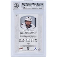 Alexander Ovechkin Washington Capitals Autographed 2021-22 Upper Deck Ovation Standing Ovation #23 #/500 Beckett Fanatics Witnessed Authenticated / Card