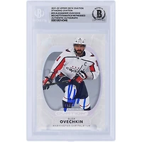 V106832 Casquettes Alexander Ovechkin Washington Capitals Autographiée 2021-22 Upper Deck Ovation Standing Ovation #23 #/500 Beckett Fanatics Witnessed Authenticated Card Alexander Ovechkin AUT UPD TRADING CARDS 45831 AUTTRC CA01HK5097 #95