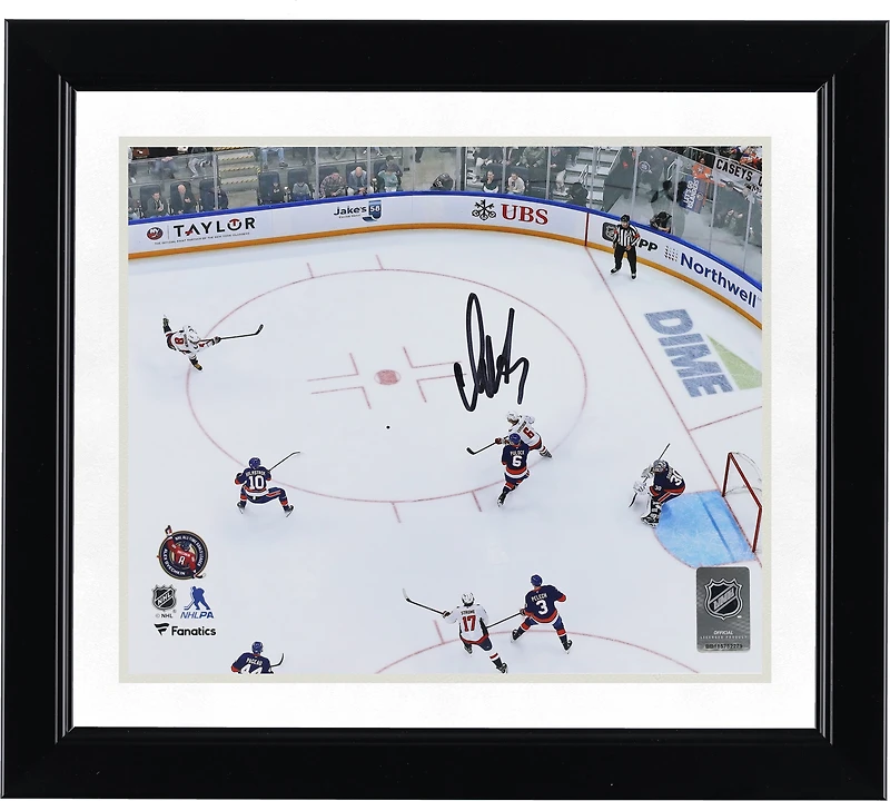 Alexander Ovechkin Washington Capitals Autographed 8" x 10" 895th Goal Overhead Shooting Photograph