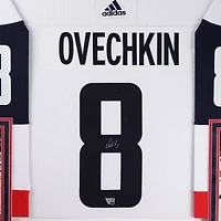 Alexander Ovechkin Washington Capitals Autographed Deluxe Framed 2023 Stadium Series adidas Jersey