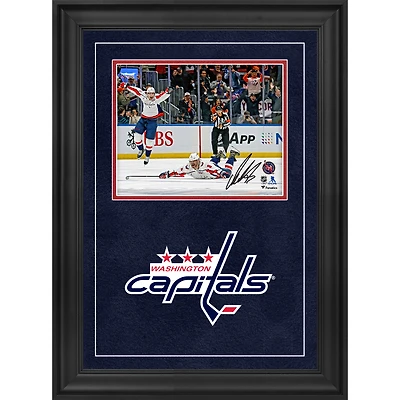Alexander Ovechkin Washington Capitals Autographed Deluxe Framed 8" x 10" 895th Goal Celebration Photograph