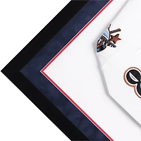 Maillot Mitchell & Ness blanc Screaming Eagle autographié et encadré d'Alexander Ovechkin, des Capitals de Washington