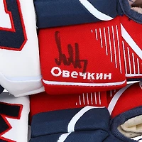 Alexander Ovechkin Washington Capitals Autographed Game-Used Blue CCM Gloves from the 2024-25 NHL Season - HH98515467-68