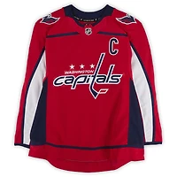 Maillot authentique Pro dédicacé par Alexander Ovechkin des Capitals de Washington, Red Fanatics