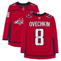 Alexander Ovechkin Washington Capitals Autographed Red Fanatics Premium Jersey with "895G 4-6-25" Inscription