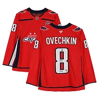 Alexander Ovechkin Washington Capitals Autographed Red Fanatics Premium Jersey with Multiple Inscriptions - Limited Edition of 25