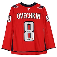 Alexander Ovechkin Washington Capitals Autographed Red Fanatics Premium Jersey with Multiple Inscriptions - Limited Edition of 25