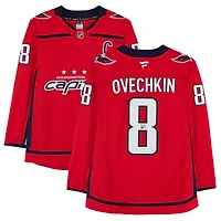 Alexander Ovechkin Washington Capitals Autographed Red Home Fanatics Premium Jersey