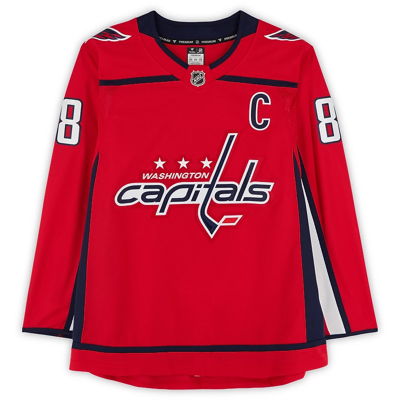 Alexander Ovechkin Washington Capitals Autographed Red Home Fanatics Premium Jersey
