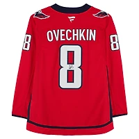 Alexander Ovechkin Washington Capitals Autographed Red Home Fanatics Premium Jersey