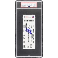 Alexander Ovechkin Washington Capitals Autographed Scores 895th Goal & Passes Wayne Gretzky Becoming NHL All-Time Leading Goal Scorer PSA Authenticated /10 Ticket from April 6