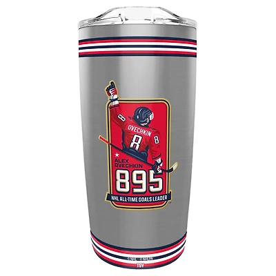 Alexander Ovechkin Washington Capitals NHL All-Time Leading Goal Scorer 20oz. Stainless Steel Tumbler