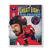 Photographie non signée d'Alexander Ovechkin, Capitals de Washington, 16" x 20" - Art de Brian Kong
