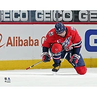 Photographie non signée d'Alexander Ovechkin, 718e but en carrière des Capitals de Washington