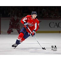 Cole Hutson Washington Capitals Unsigned NHL Debut Spotlight Photograph