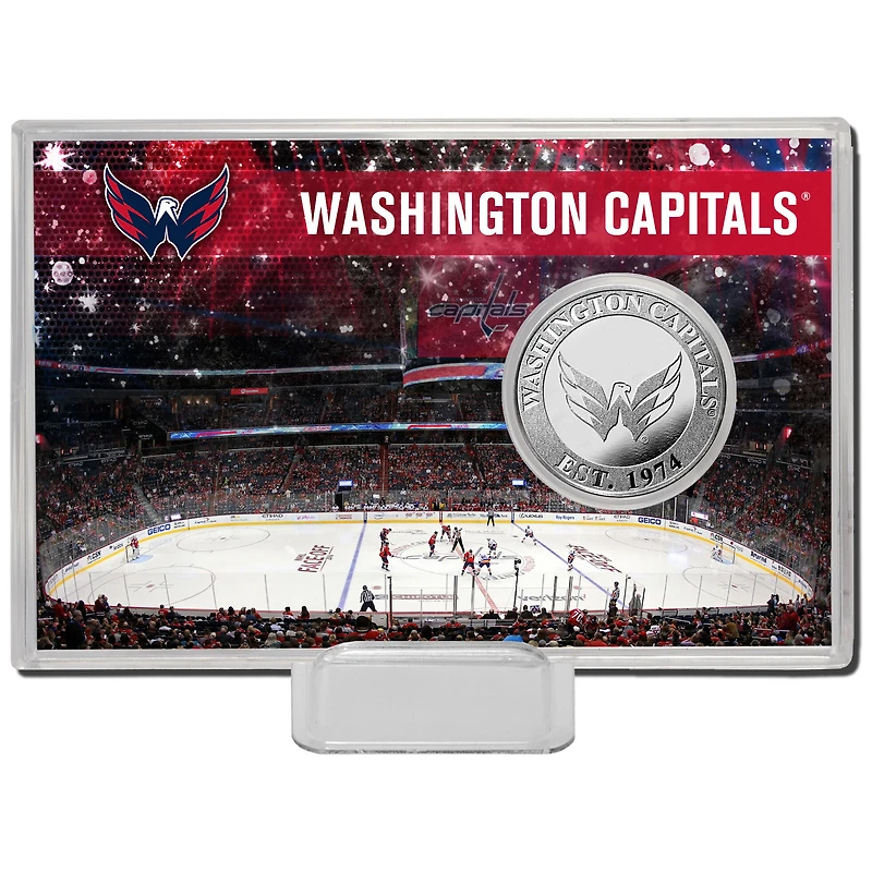 Highland Mint Capitals de Washington Histoire de l'équipe - Coin Card
