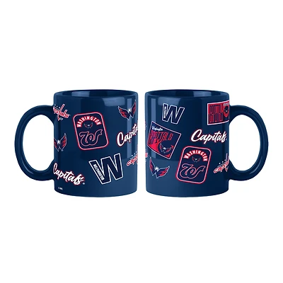 Logo Brands Washington Capitals 2-Pack 15oz. Color Mug Set