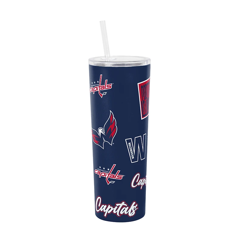 Logo Brands Washington Capitals 30oz Dreamweave Straw Tumbler