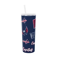 Logo Brands Washington Capitals 30oz Dreamweave Straw Tumbler