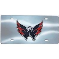 Plaque d'immatriculation moulée sous pression Logo Brands Washington Capitals