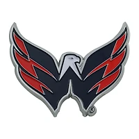 Logo de marque Washington Capitals Emblème automobile en relief couleur
