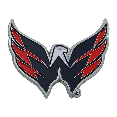 Logo Brands Washington Capitals Embossed Color Auto Emblem