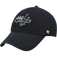 Casquette ajustable Clean Up des Capitals de Washington '47 noire pour homme