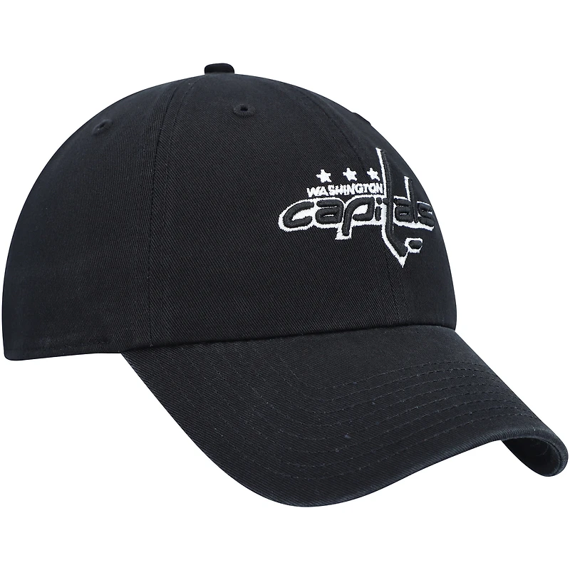 Casquette ajustable Clean Up des Capitals de Washington '47 noire pour homme
