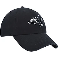 Casquette ajustable Clean Up des Capitals de Washington '47 noire pour homme