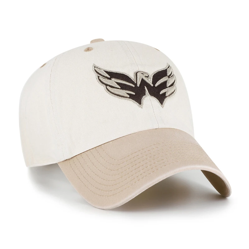 Men's '47  Natural/Tan Washington Capitals Neutral Terrain Clean Up Adjustable Hat