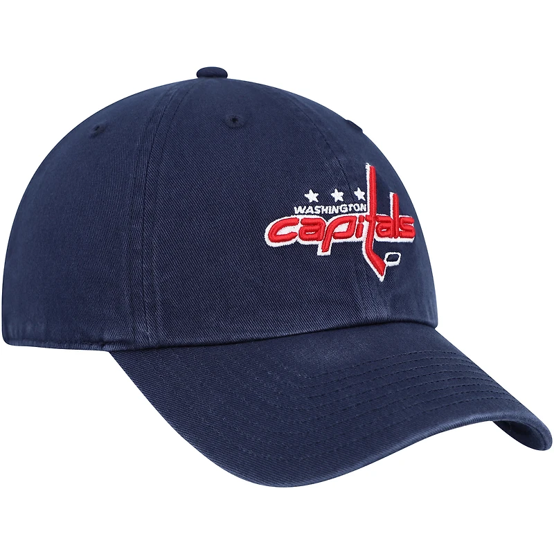 Casquette réglable Clean Up des Washington Capitals '47 bleu marine pour homme