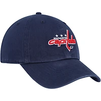 Casquette réglable Clean Up des Washington Capitals '47 bleu marine pour homme