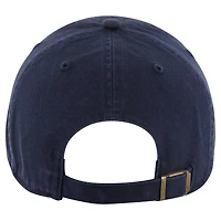 Casquette réglable Clean Up '47 pour hommes, bleu marine, Washington Capitals Core Logo Clean Up