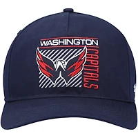 Casquette Snapback Reflex Hitch des Washington Capitals '47 bleu marine pour homme