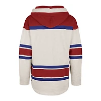 Chandail à capuchon lacets '47 Oatmeal Washington Capitals Rockaway pour hommes