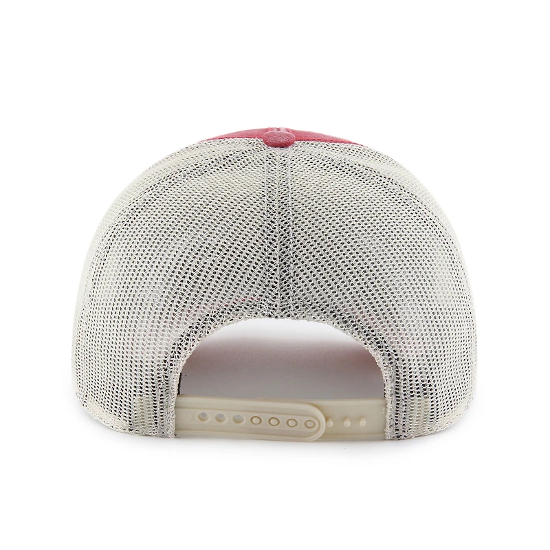 Casquette ajustable pour homme « 47 » des Capitals de Washington, modèle Canteen Pigment Dyed Patch, rouge