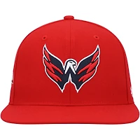 Casquette '47 Red Washington Capitals Sure Shot Captain Snapback pour homme